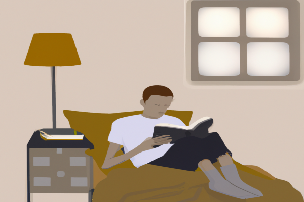 An illustration of a reader enjoying Secret to Startup Failure by Sonia Lin in a cosy interior